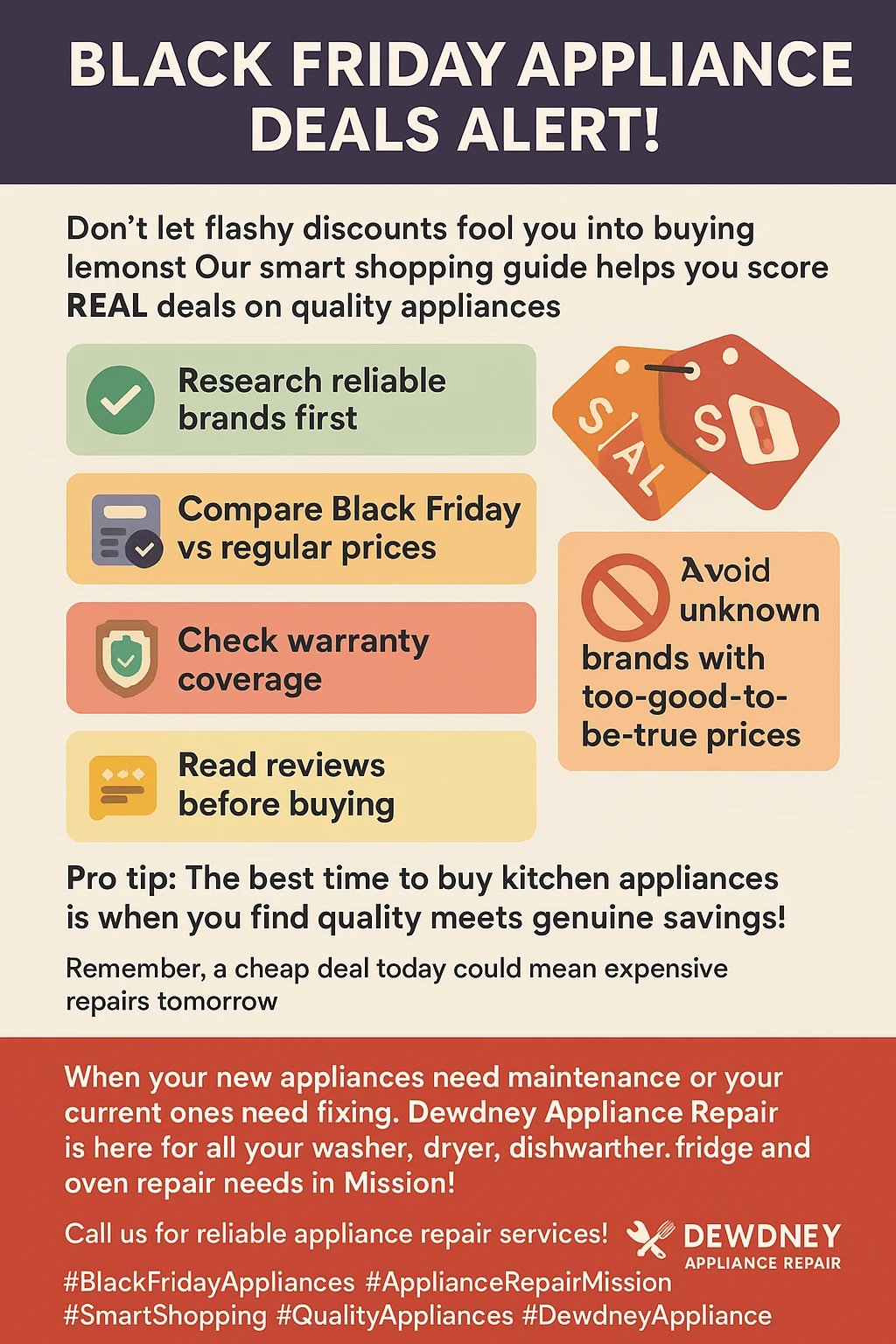 Key takeaways for Black Friday appliance deals.