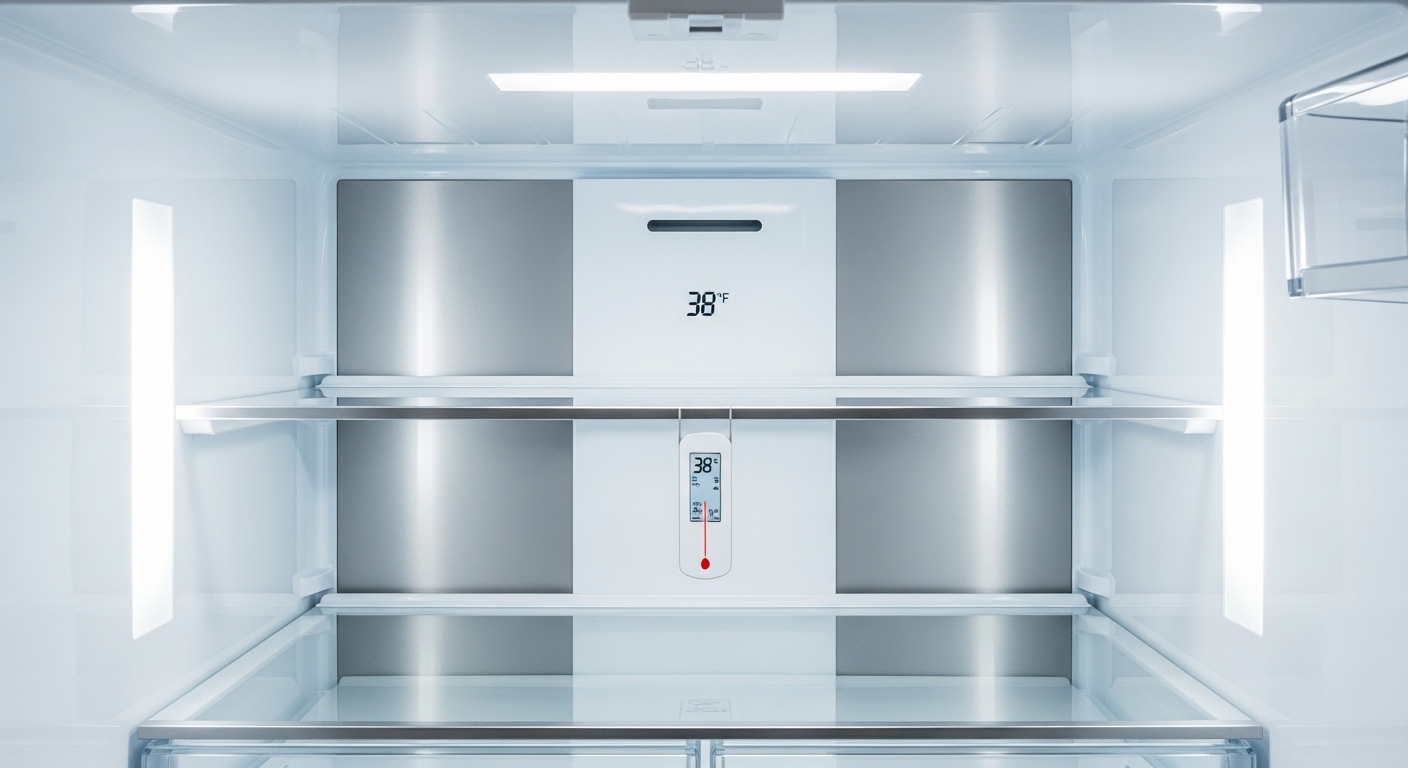 An organized refrigerator filled with food, ready for a holiday feast.